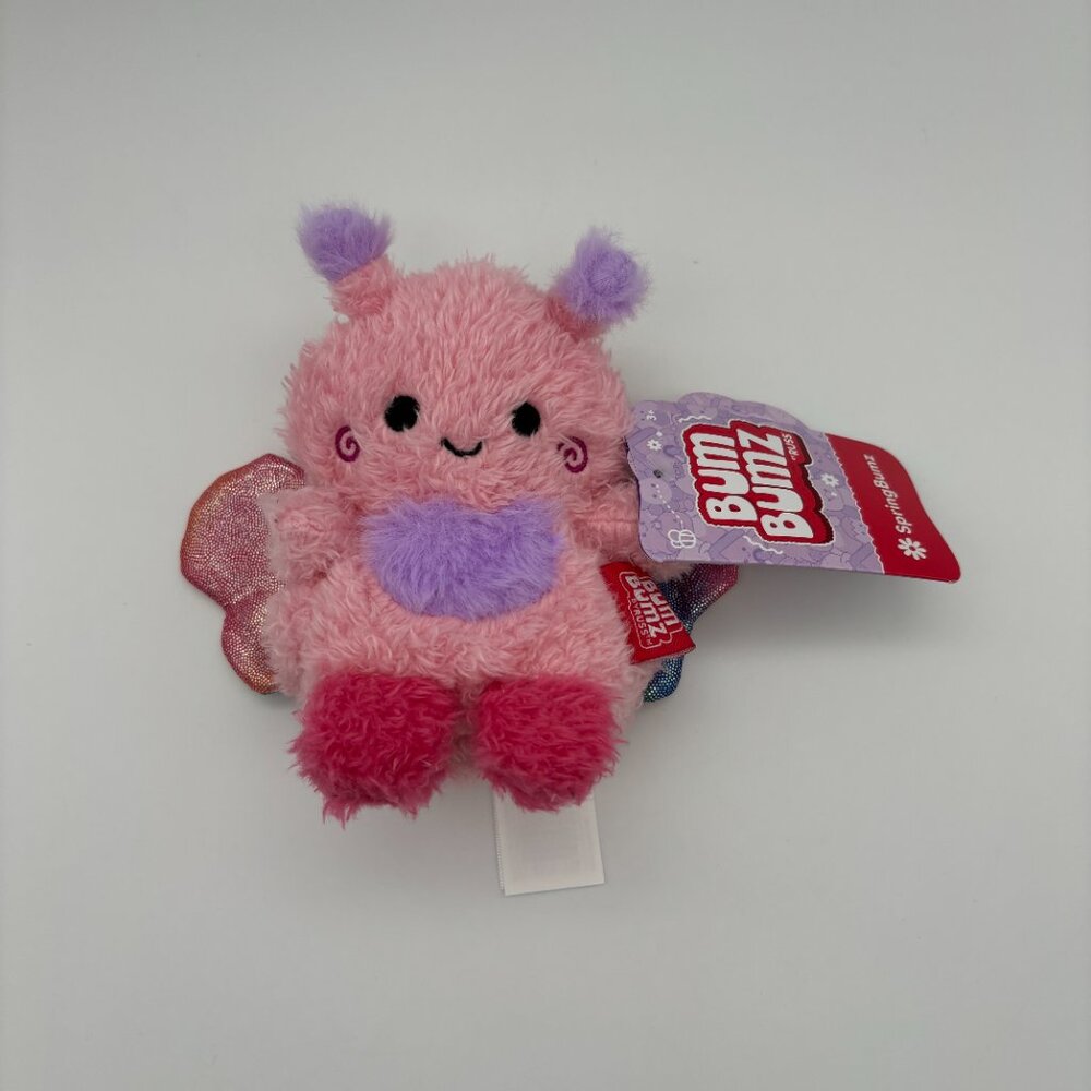 Bum Bumz SpringBumz 4.5" Mini Baily the Butterfly Kids Stuffed Plush Toy NEW